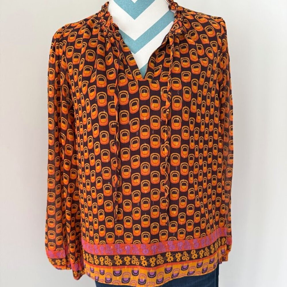 Cupcakes and Cashmere Disco Ready Blouse
